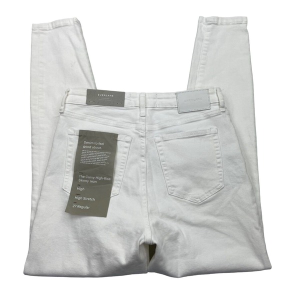 Everlane The Curvy Authentic High Rise Skinny Jean Size 27 Regular NWT - Picture 1 of 14